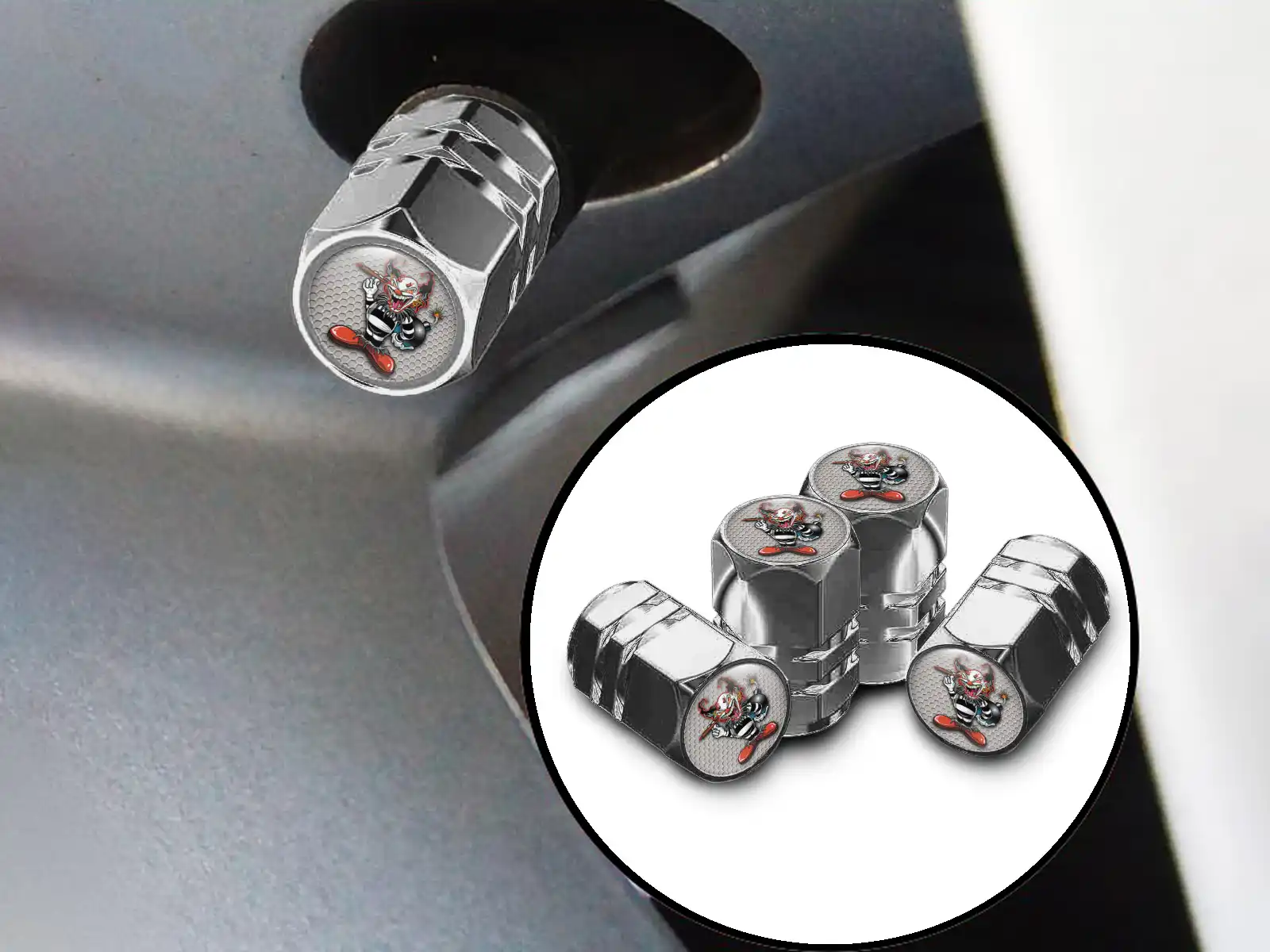 Wheel Valve Stem Caps for SUVs Minimal Look